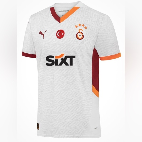 Puma Other - “Galatasaray SK” (Turkey) White and Maroon Men's Jersey